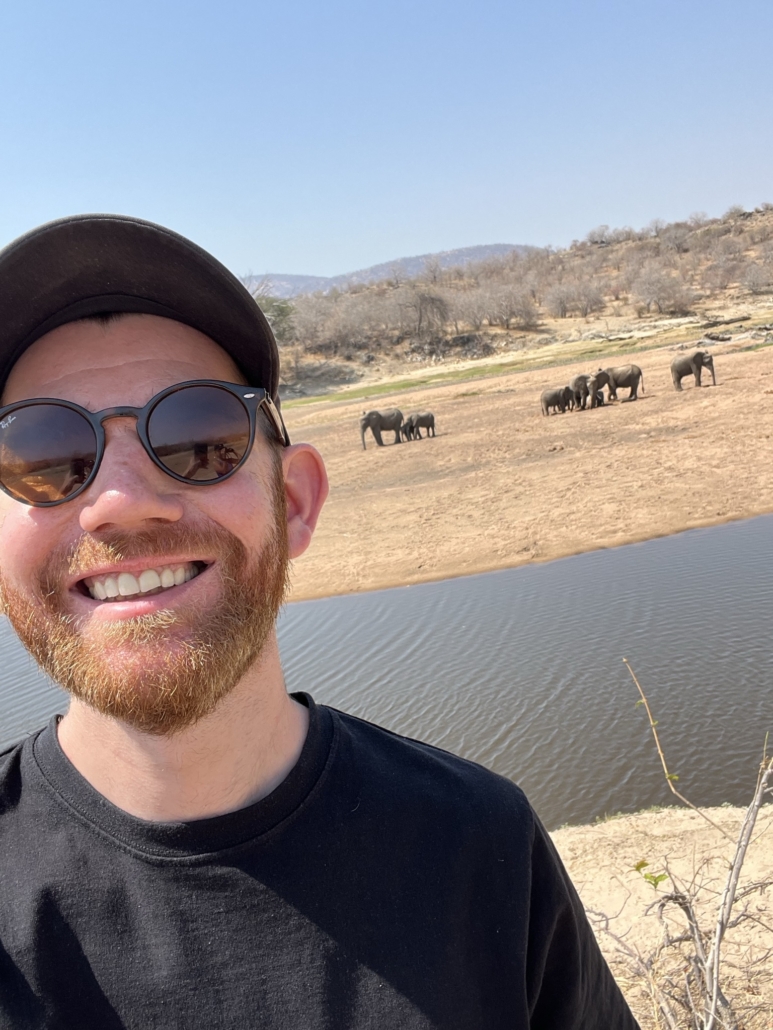 Selfie mit Elefanten